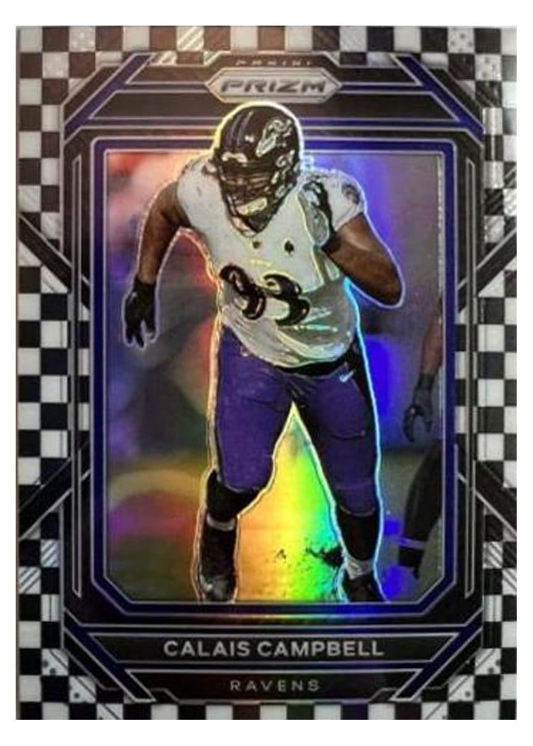 2022 Panini Prizm Base Set Calais Campbell #25 card