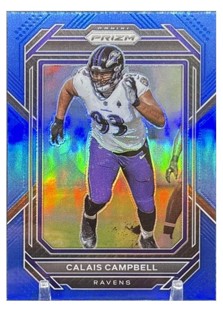 2022 Panini Prizm Base Set Calais Campbell #25 card