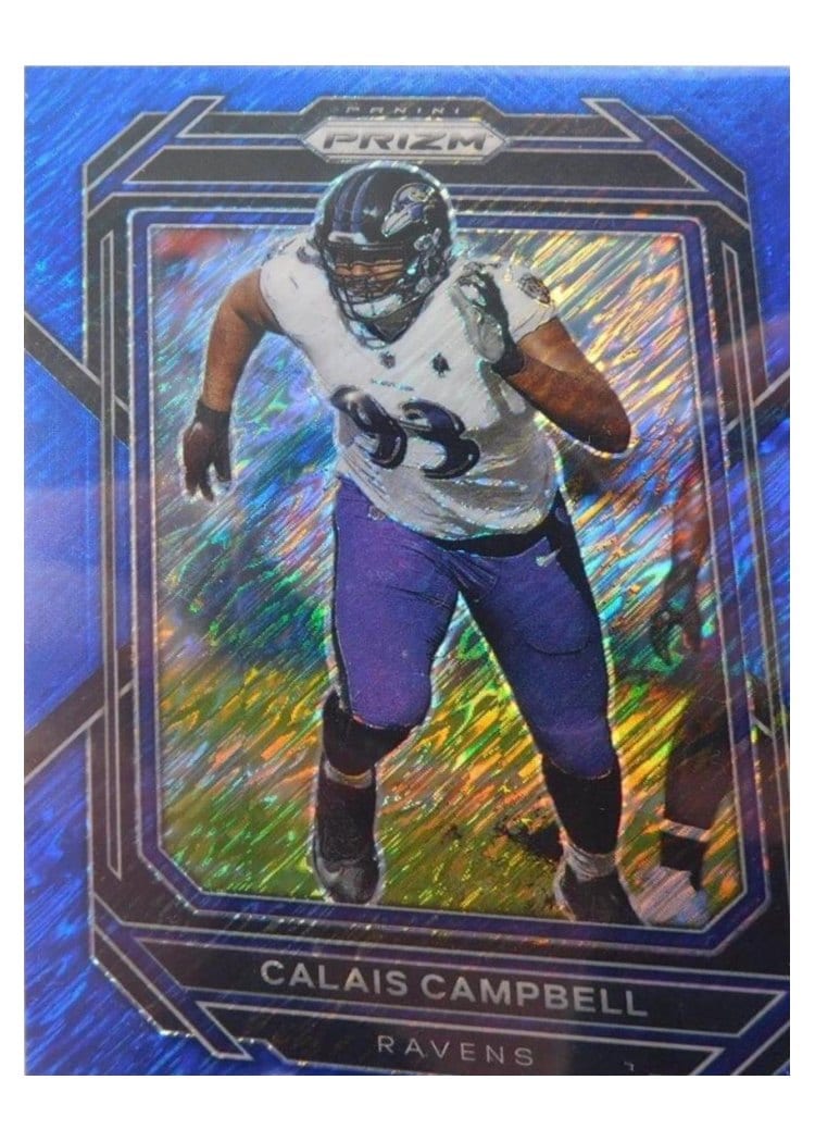 2022 Panini Prizm Base Set Calais Campbell #25 card