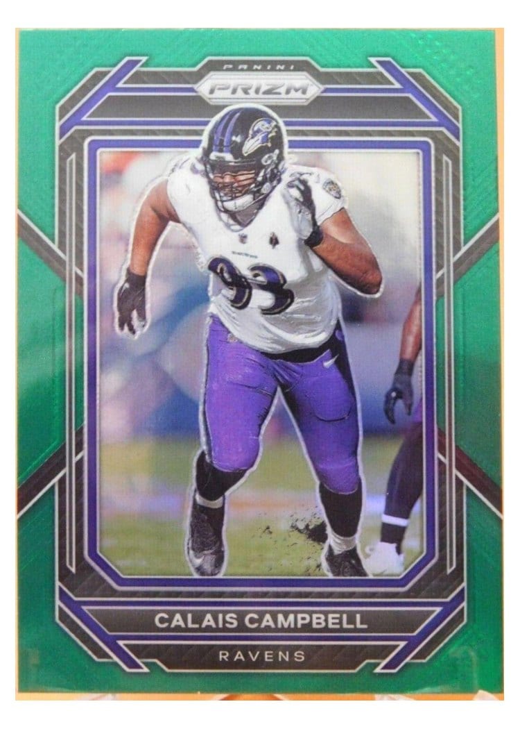 2022 Panini Prizm Base Set Calais Campbell #25 card