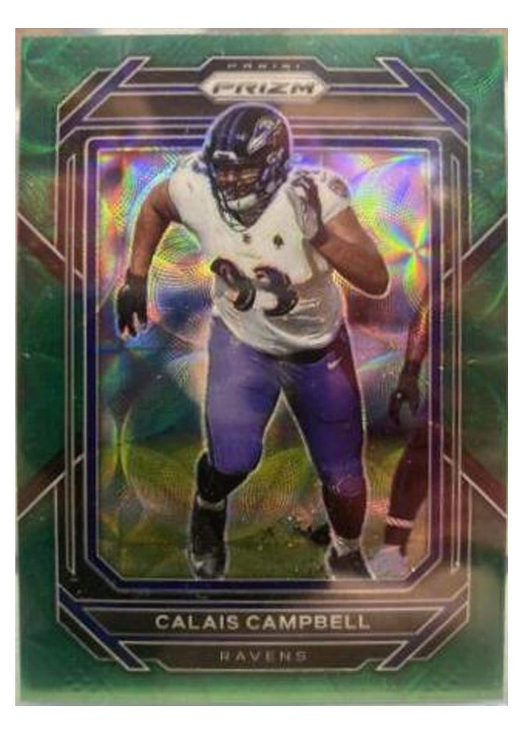 2022 Panini Prizm Base Set Calais Campbell #25 card