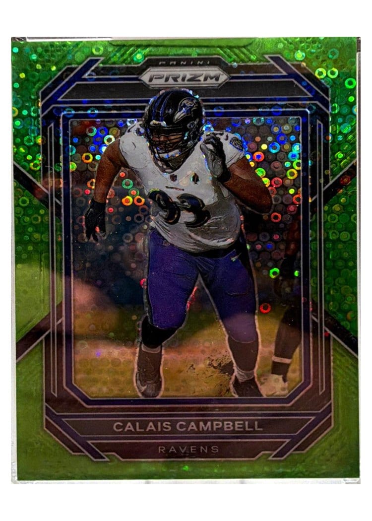 2022 Panini Prizm Base Set Calais Campbell #25 card