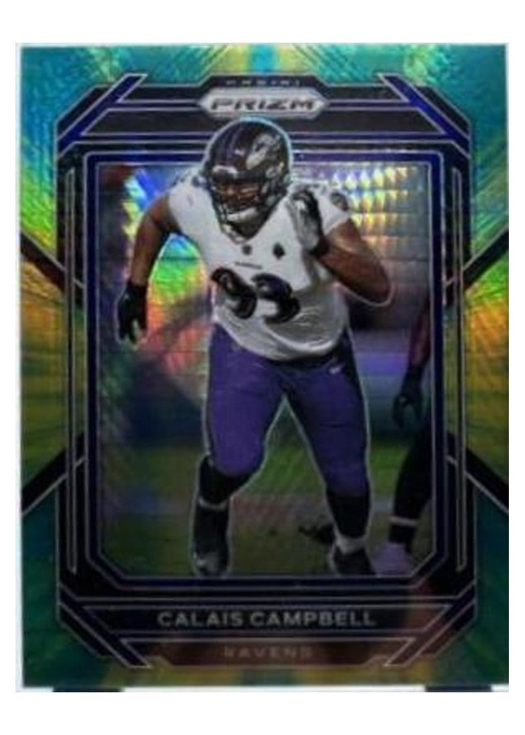 2022 Panini Prizm Base Set Calais Campbell #25 card