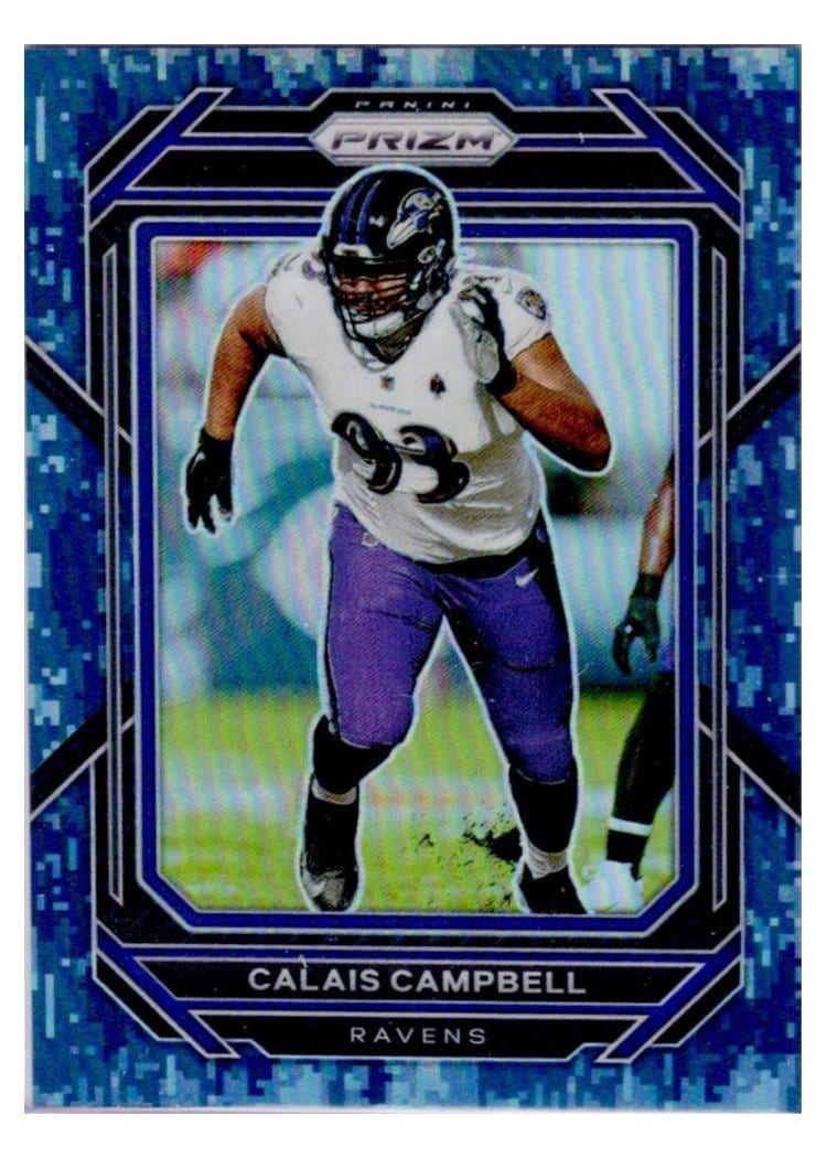 2022 Panini Prizm Base Set Calais Campbell #25 card