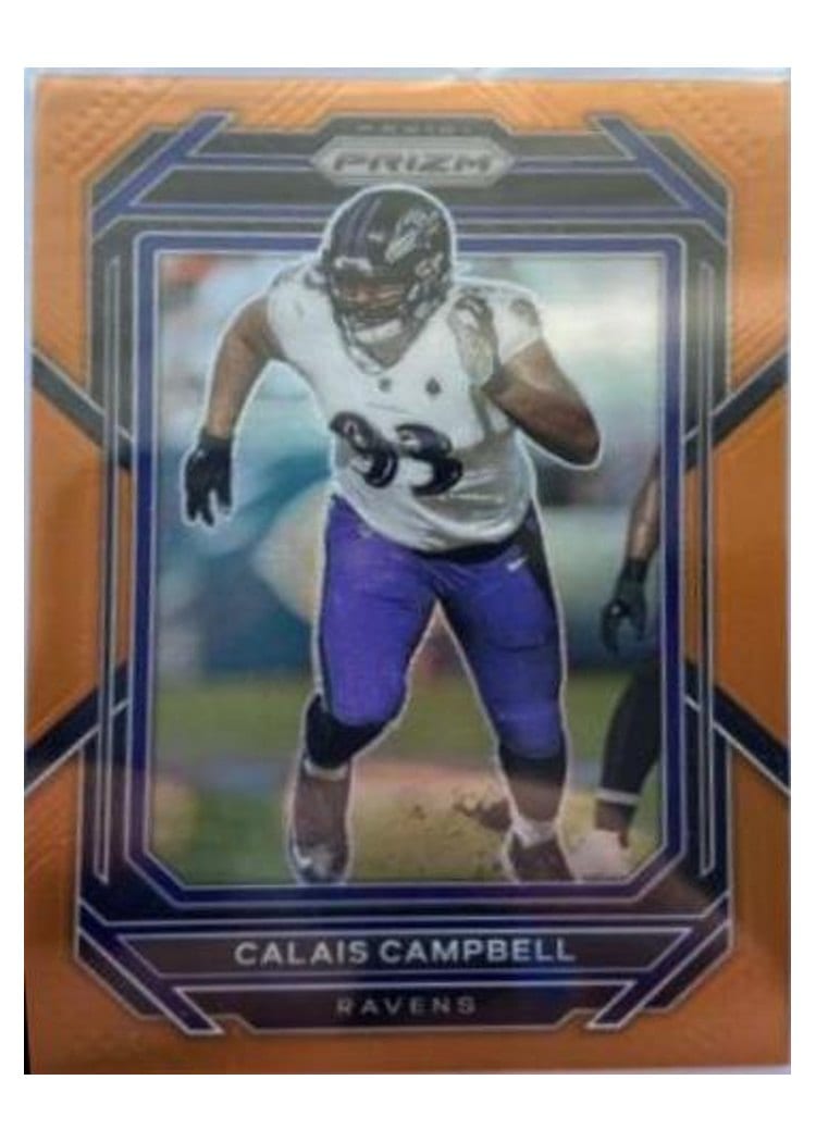 2022 Panini Prizm Base Set Calais Campbell #25 card