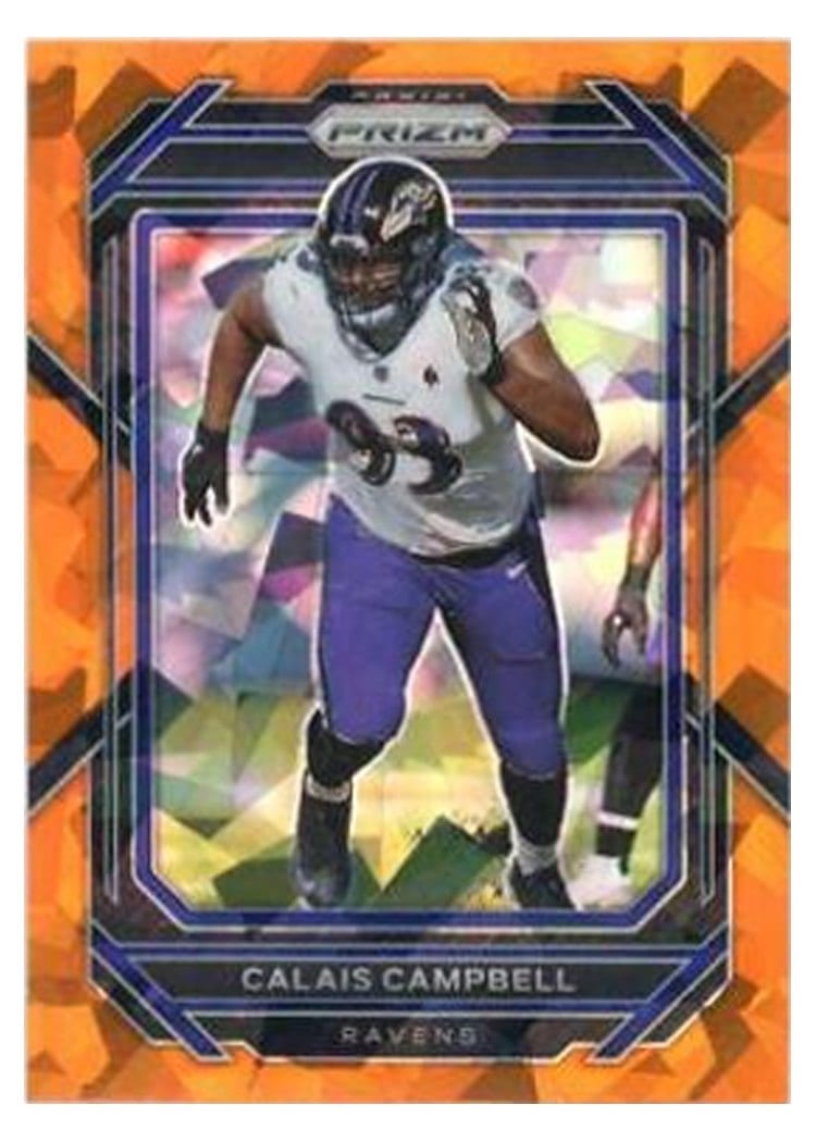 2022 Panini Prizm Base Set Calais Campbell #25 card
