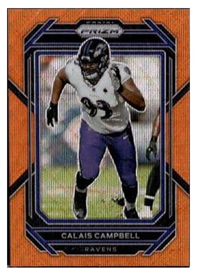 2022 Panini Prizm Base Set Calais Campbell #25 card