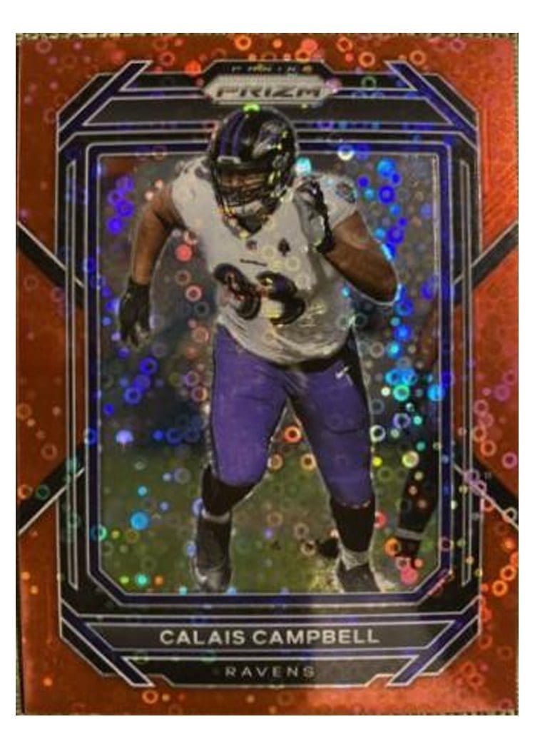2022 Panini Prizm Base Set Calais Campbell #25 card