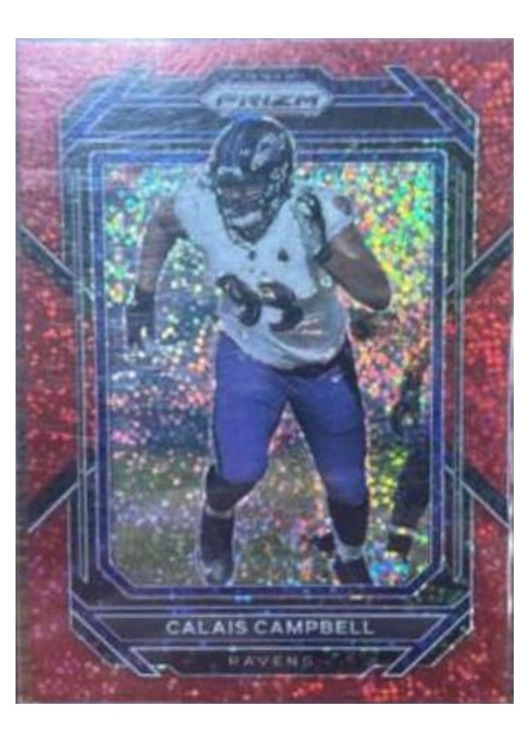 2022 Panini Prizm Base Set Calais Campbell #25 card