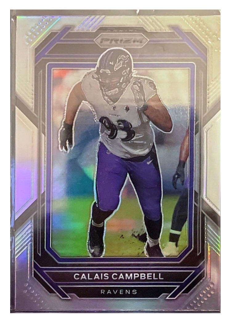 2022 Panini Prizm Base Set Calais Campbell #25 card