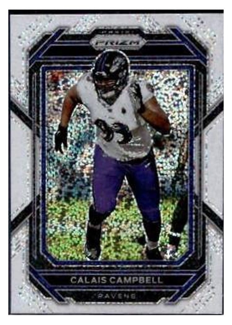 2022 Panini Prizm Base Set Calais Campbell #25 card