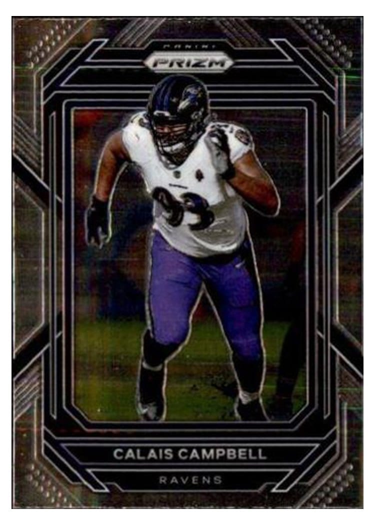 2022 Panini Prizm Base Set Calais Campbell #25 card
