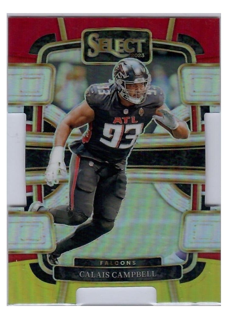 2023 Panini Select Base Set Calais Campbell #5 card