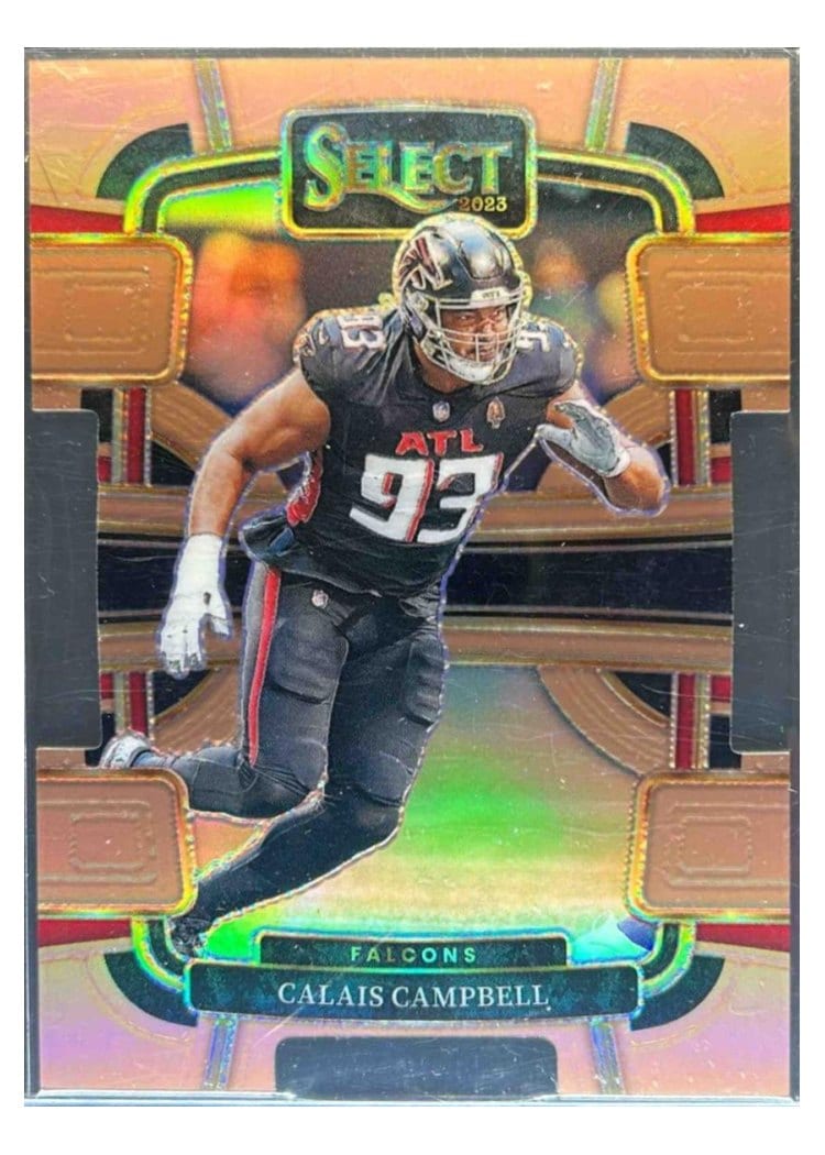 2023 Panini Select Base Set Calais Campbell #5 card