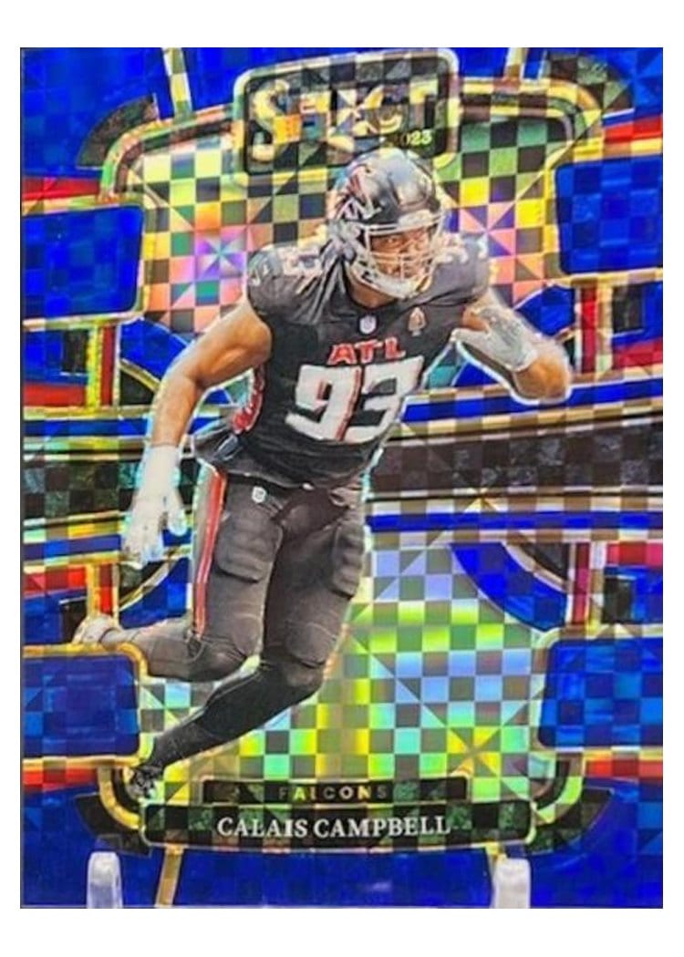 2023 Panini Select Base Set Calais Campbell #5 card