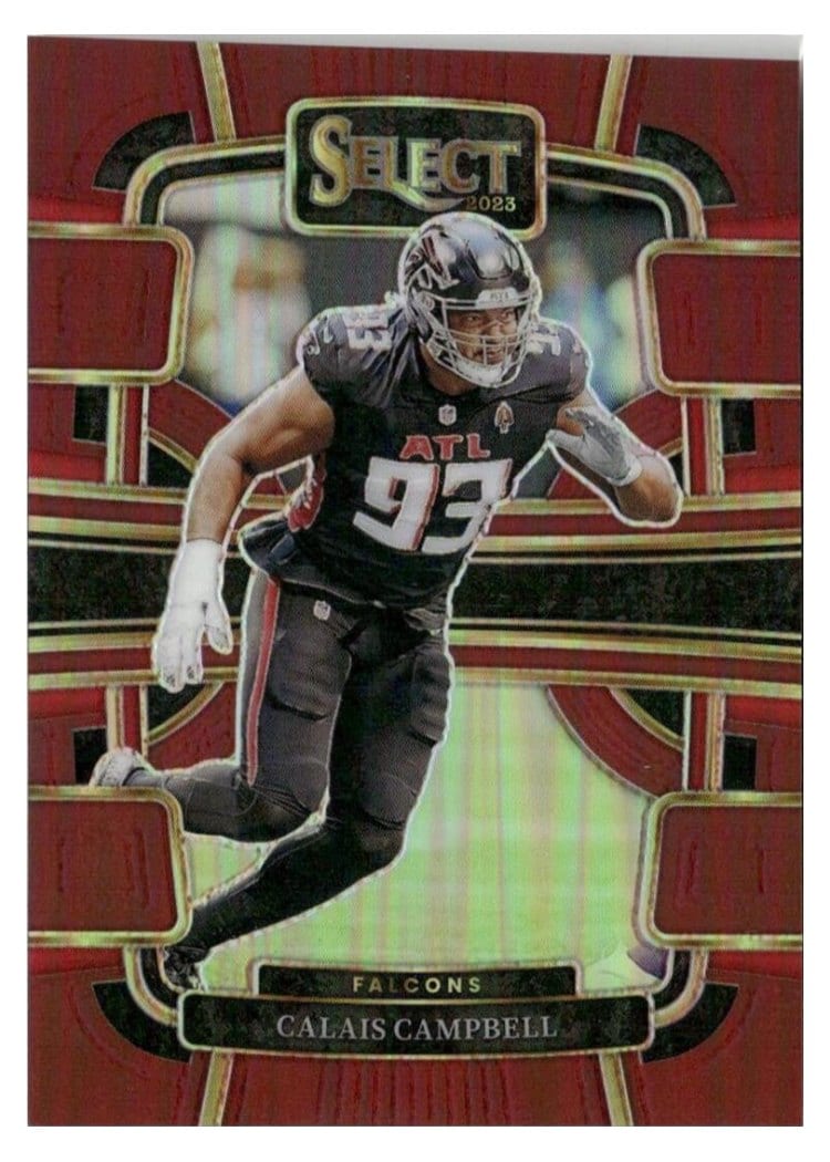 2023 Panini Select Base Set Calais Campbell #5 card