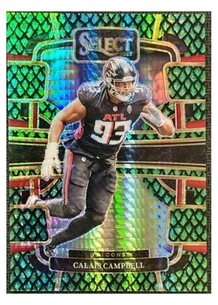 2023 Panini Select Base Set Calais Campbell #5 card