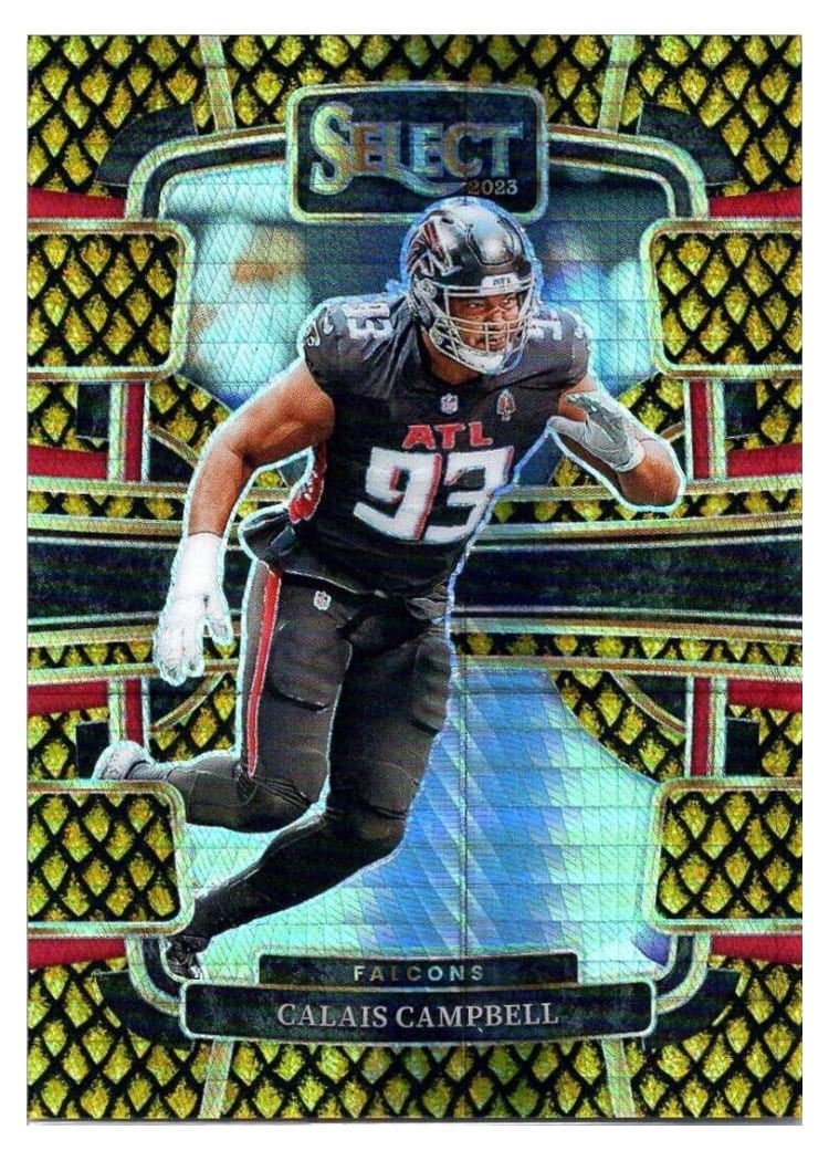 2023 Panini Select Base Set Calais Campbell #5 card