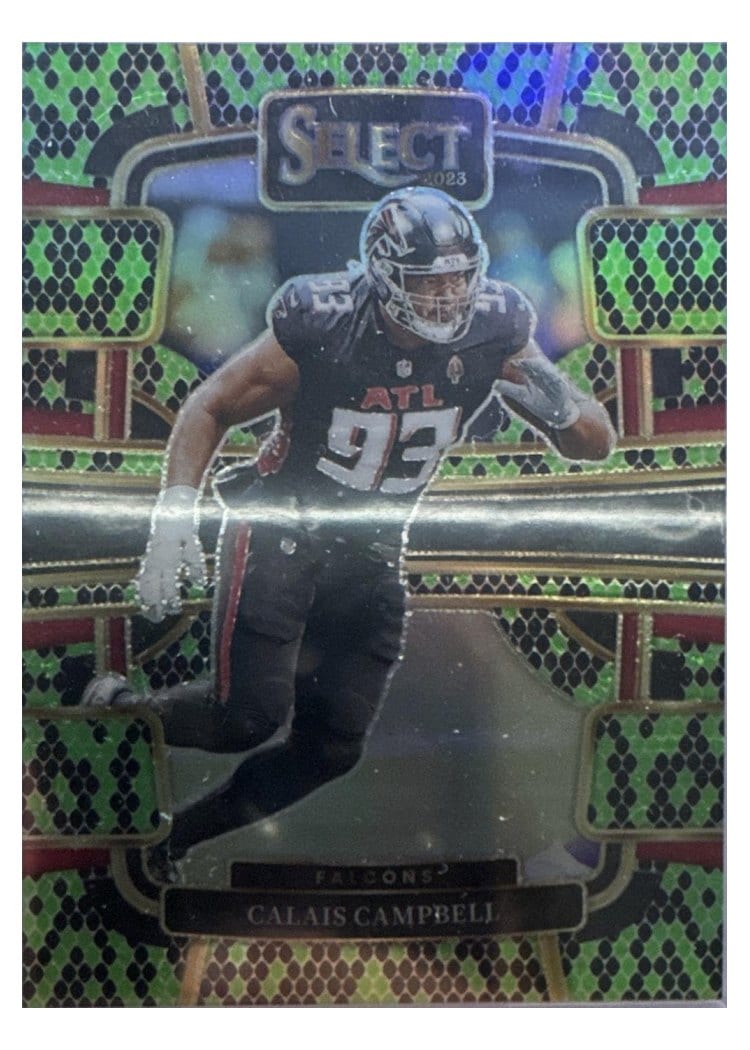 2023 Panini Select Base Set Calais Campbell #5 card