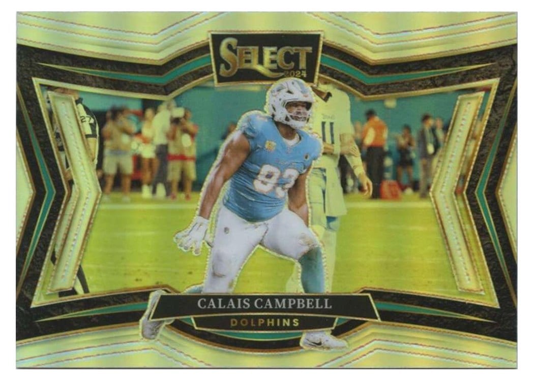 2024 Panini Select Base Set Calais Campbell #414 card