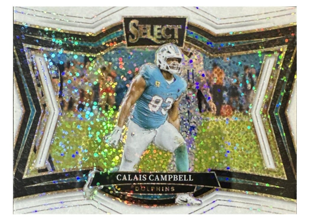 2024 Panini Select Base Set Calais Campbell #414 card