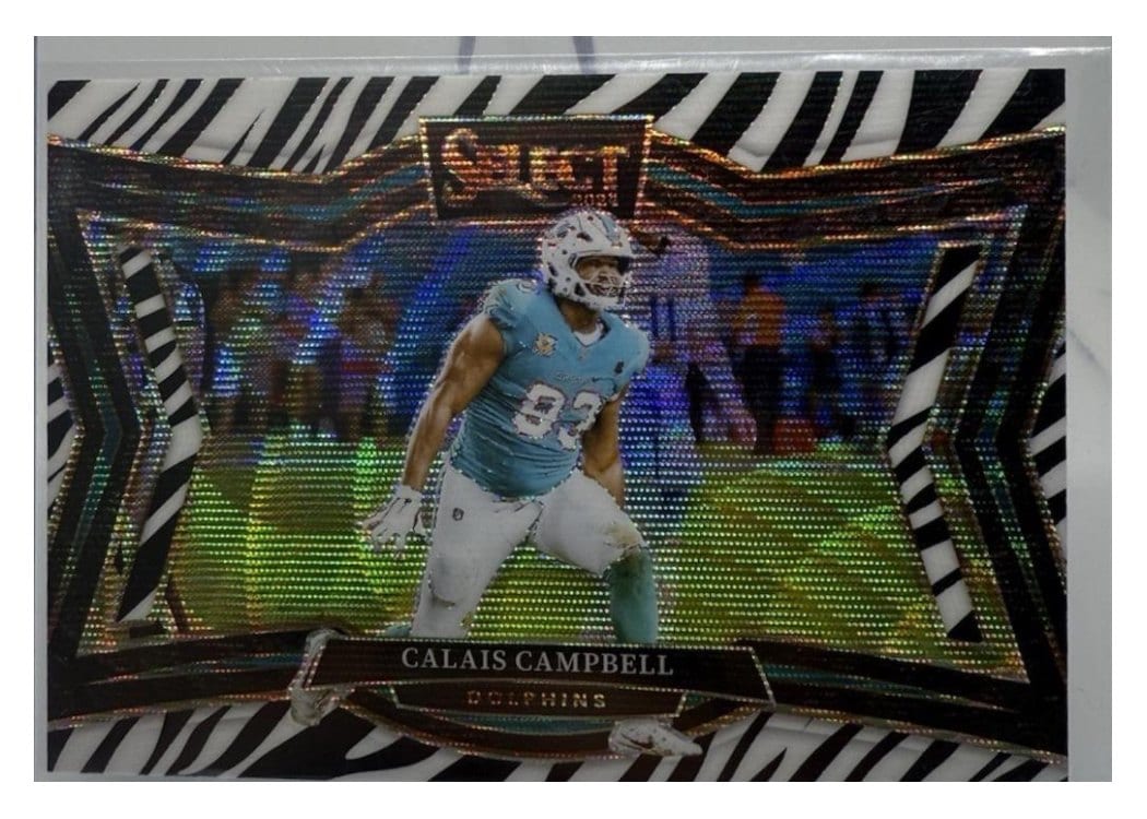 2024 Panini Select Base Set Calais Campbell #414 card