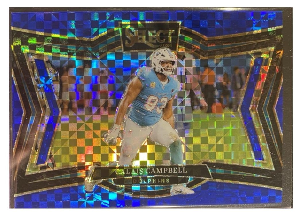 2024 Panini Select Base Set Calais Campbell #414 card