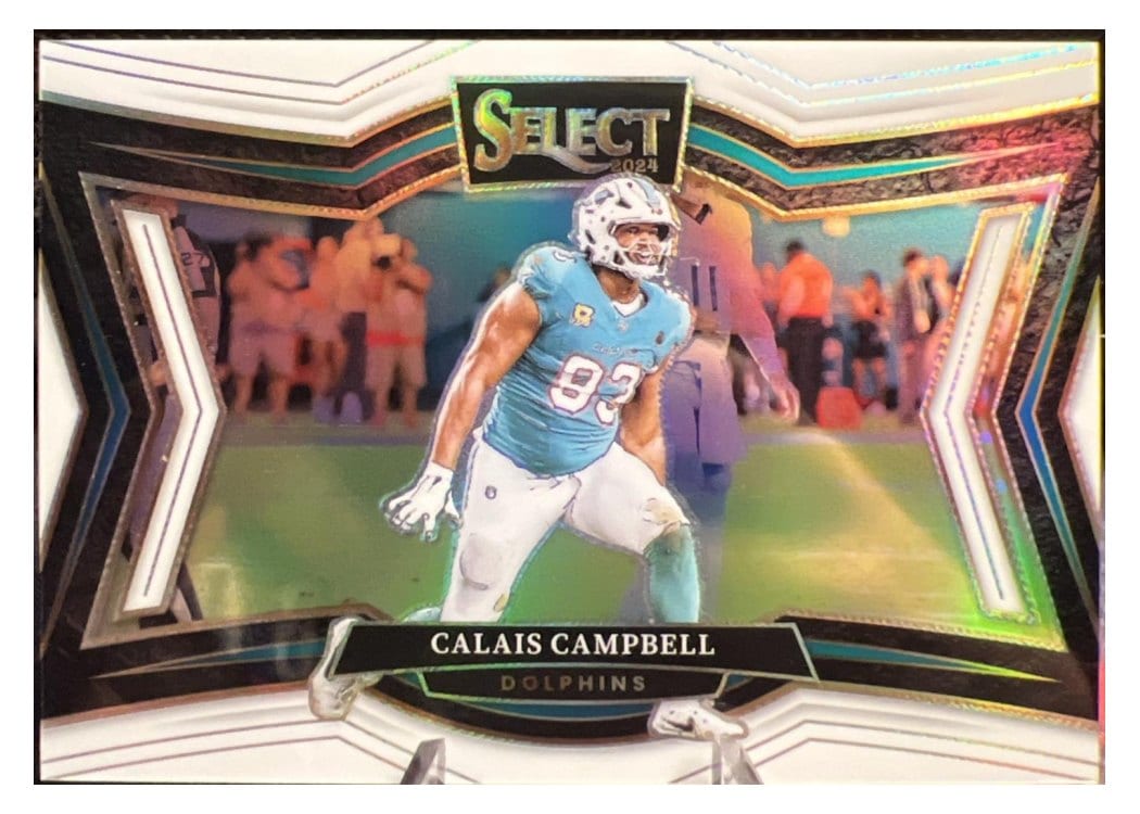 2024 Panini Select Base Set Calais Campbell #414 card