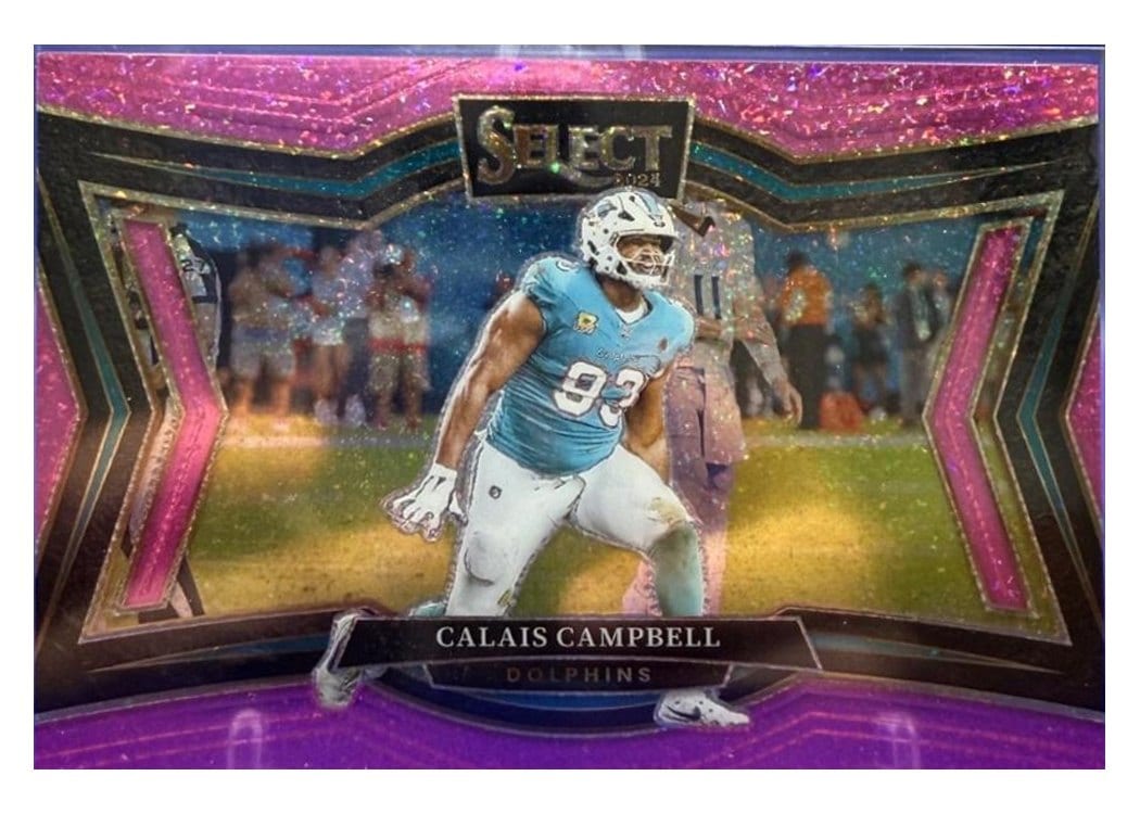 2024 Panini Select Base Set Calais Campbell #414 card