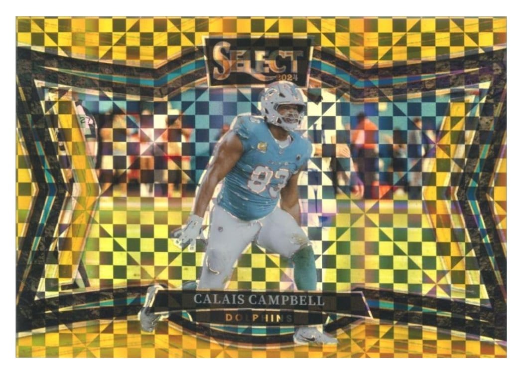 2024 Panini Select Base Set Calais Campbell #414 card