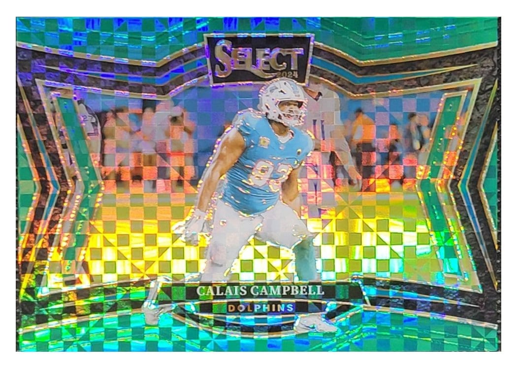 2024 Panini Select Base Set Calais Campbell #414 card