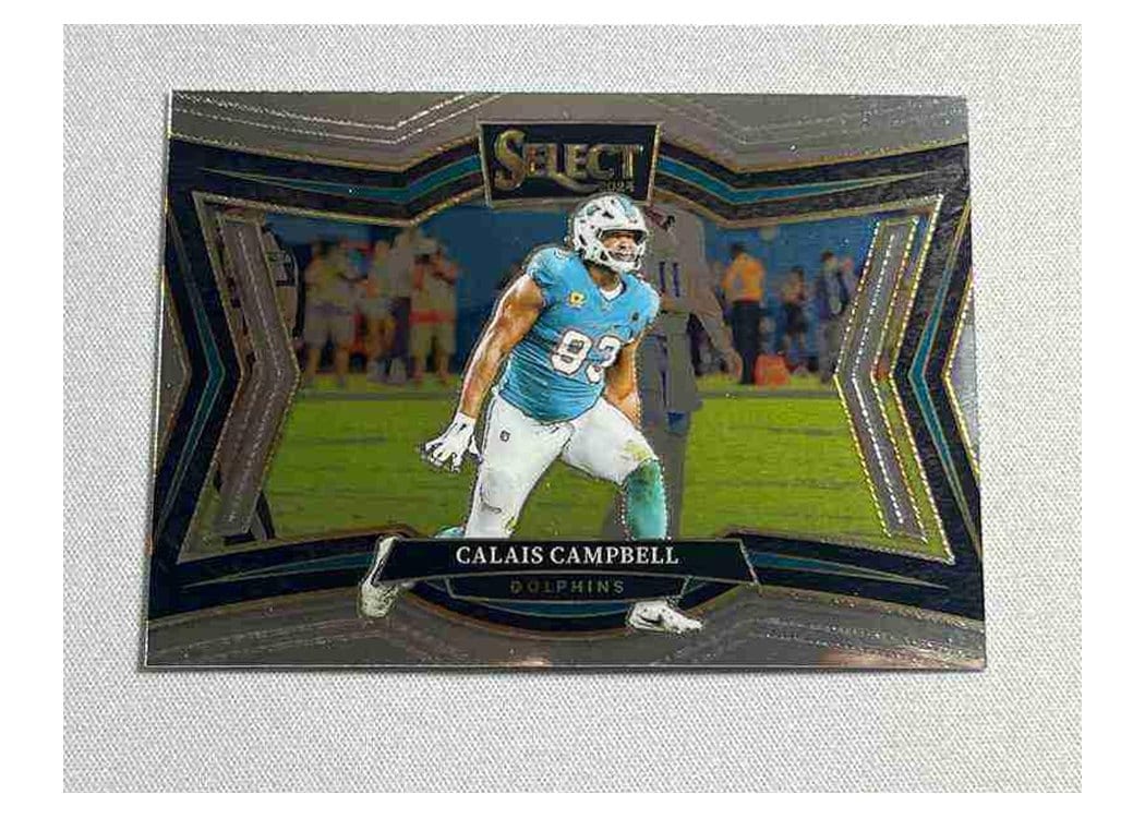 2024 Panini Select Base Set Calais Campbell #414 card