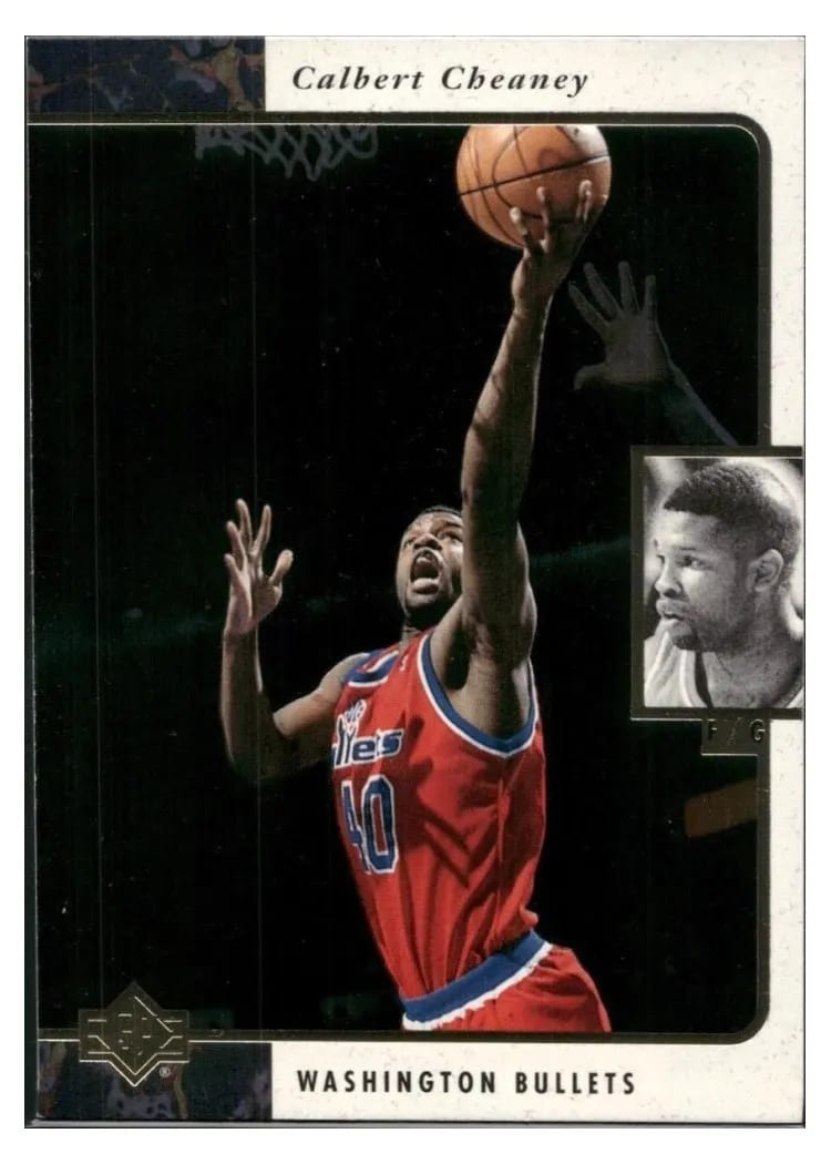 1995 SP Calbert Cheaney #143 card