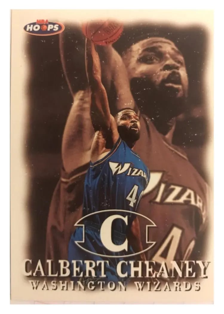 1998 Hoops Calbert Cheaney #72 card