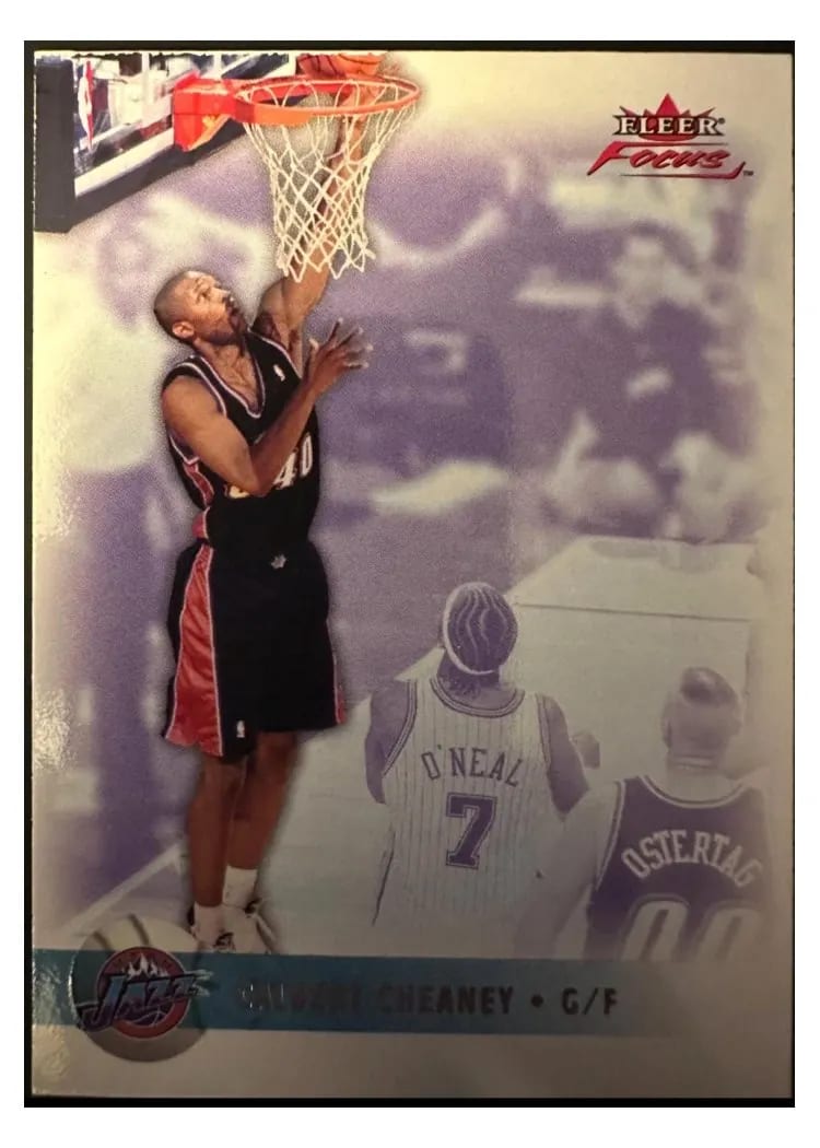2003 Fleer Focus Calbert Cheaney #96 card
