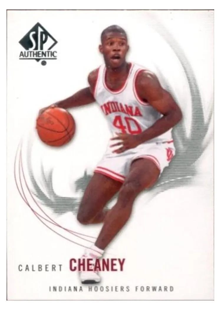 2010 SP Authentic Calbert Cheaney #66 card