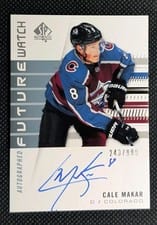 2019 SP Authentic Cale Makar #149 card
