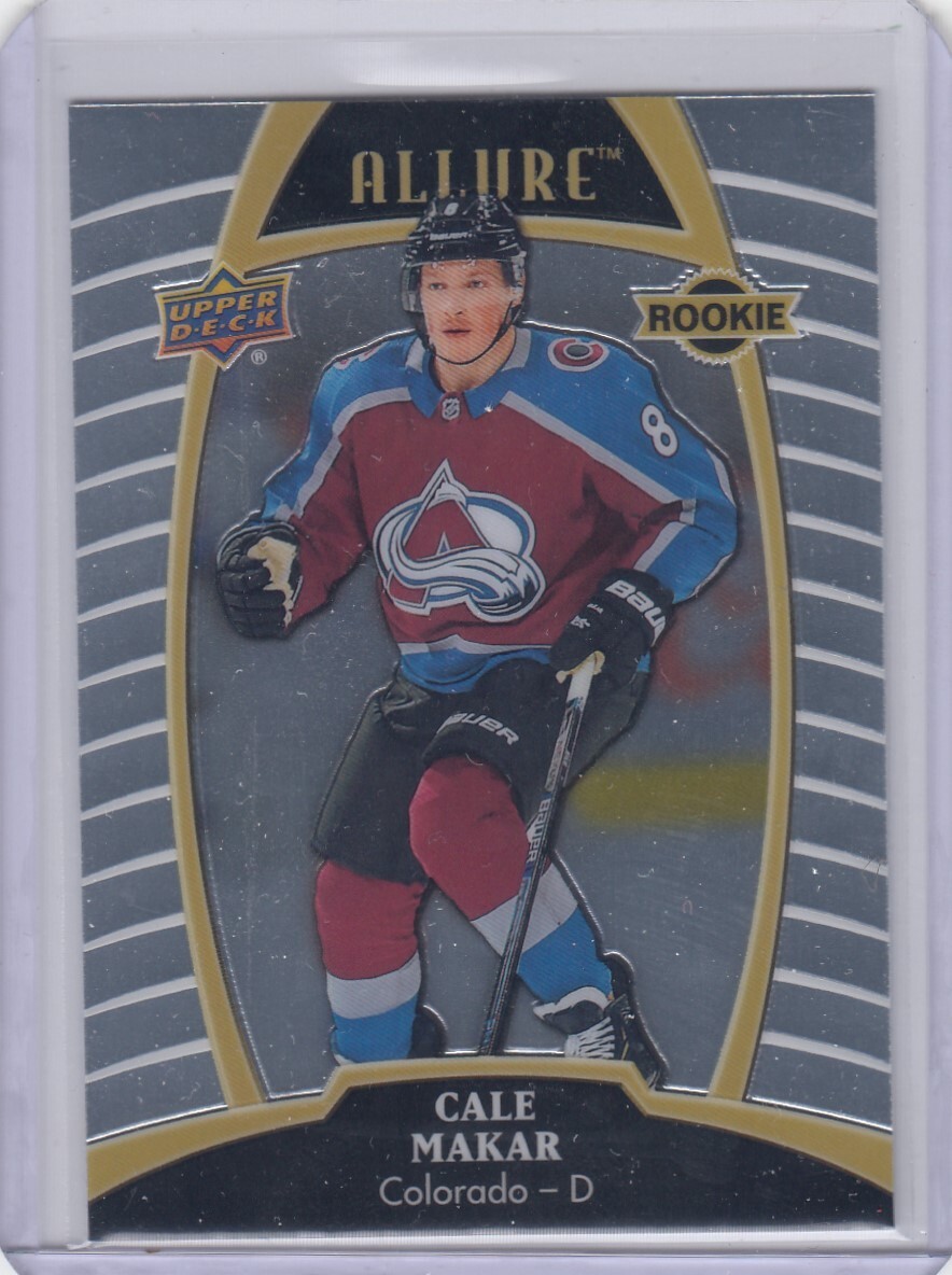 2019 Upper Deck Allure Cale Makar #80 card