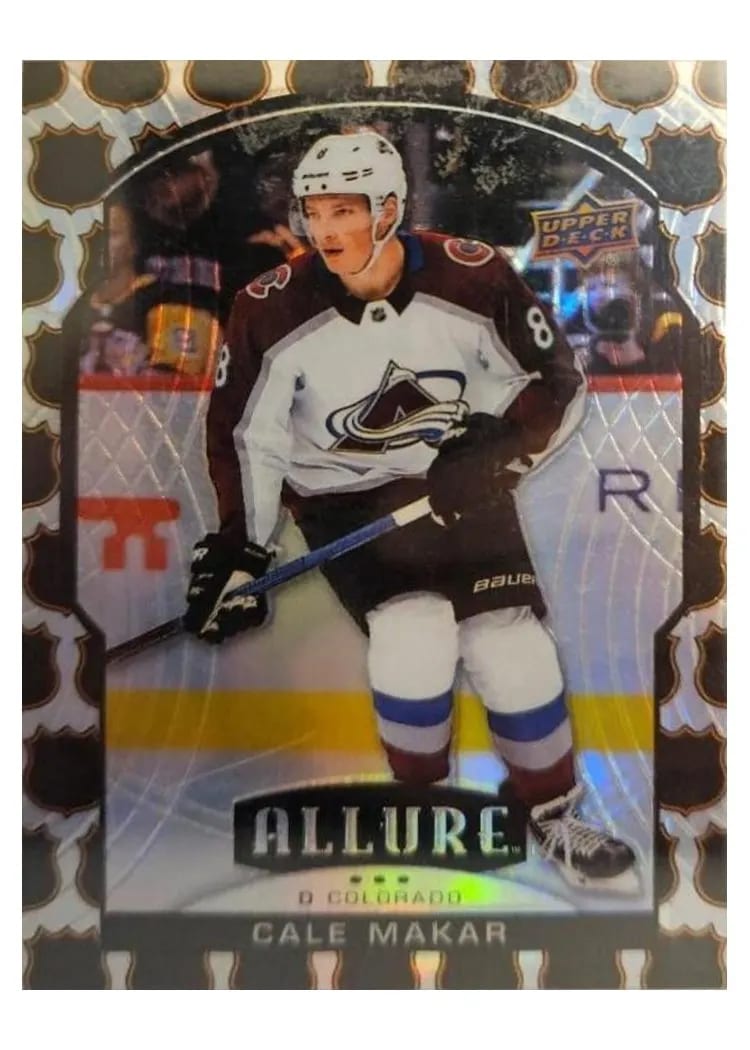 2020-21 Upper Deck Allure Base Set Cale Makar #6 card