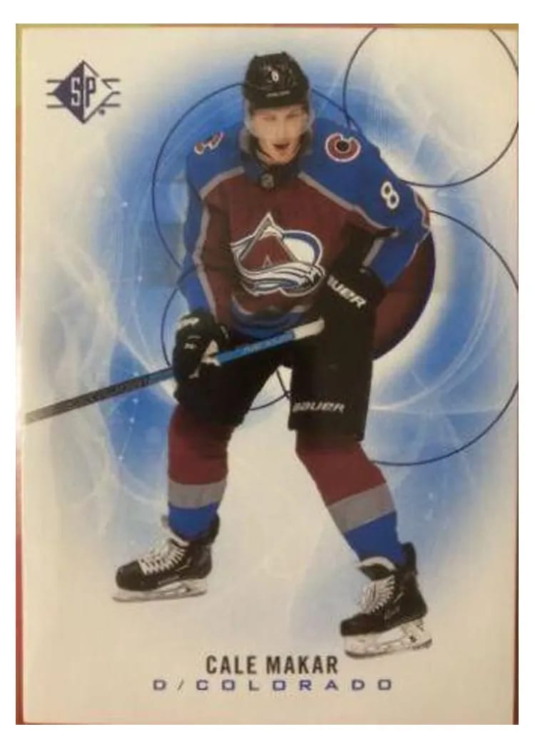 2020 SP Cale Makar #2 card