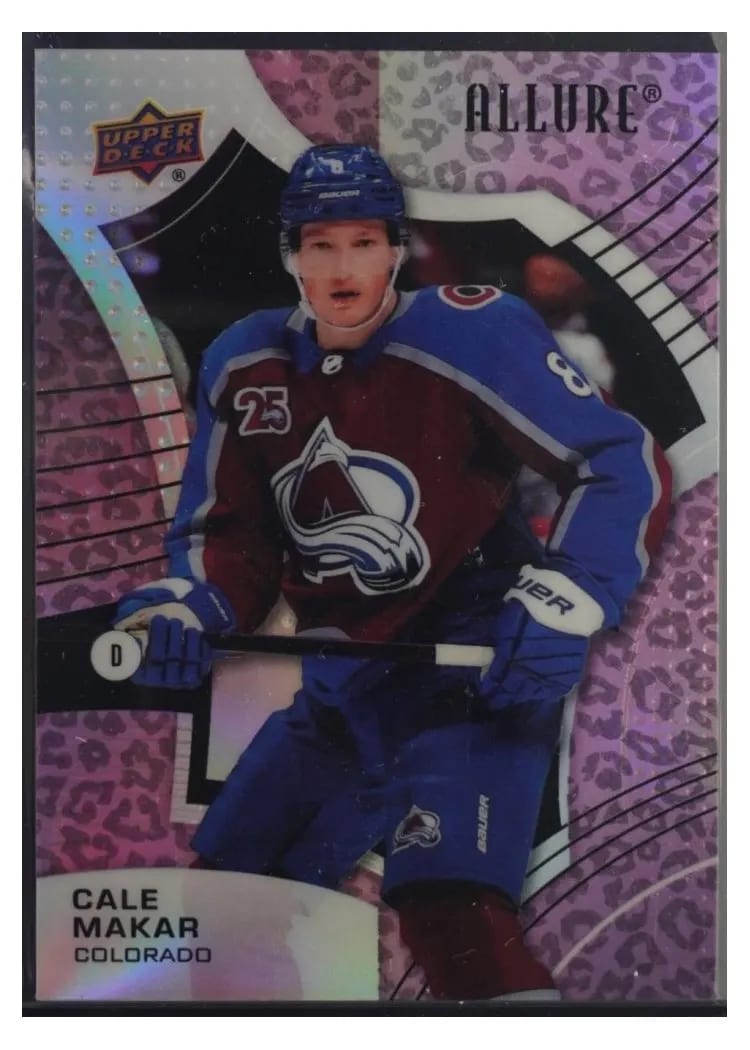 2021-22 Upper Deck Allure Base Set Cale Makar #8 card