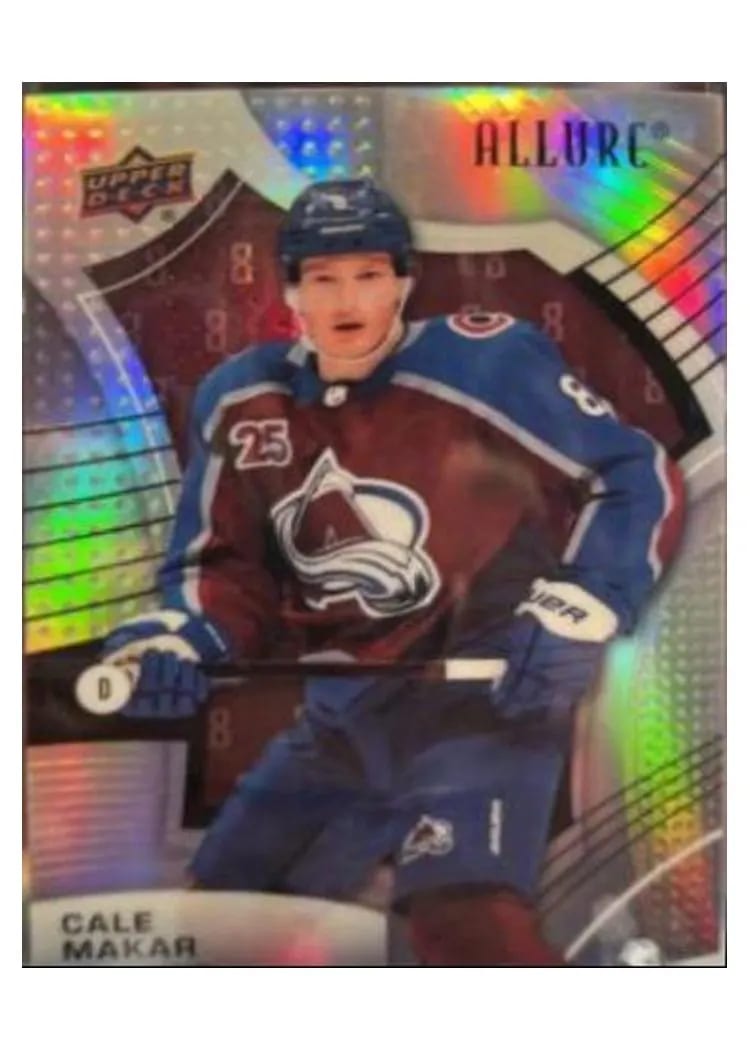 2021-22 Upper Deck Allure Base Set Cale Makar #8 card