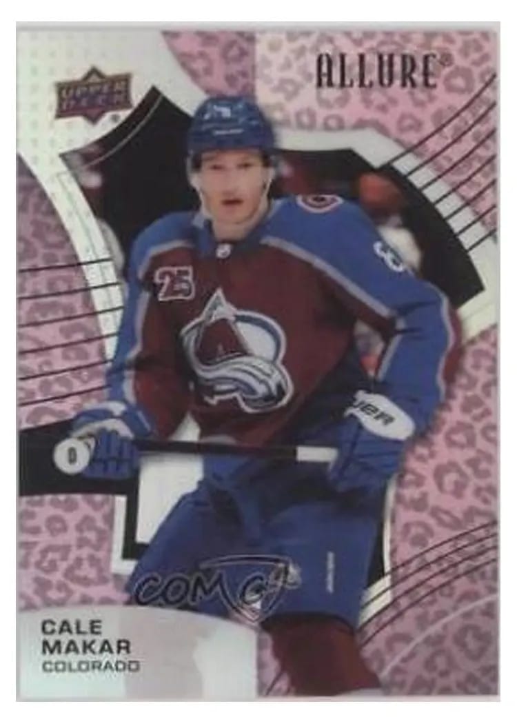 2021-22 Upper Deck Allure Base Set Cale Makar #8 card