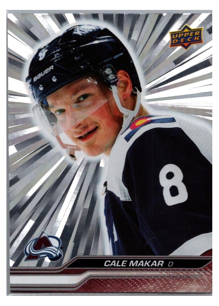 2023-24 Upper Deck Base Set Cale Makar #295 card