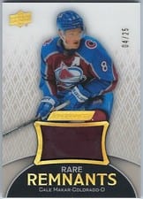 2023-24 Upper Deck Engrained Remnants Cale Makar #R-CM card