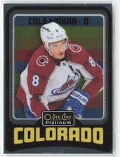 2024-25 O-Pee-Chee Platinum Retro Cale Makar #R9 card
