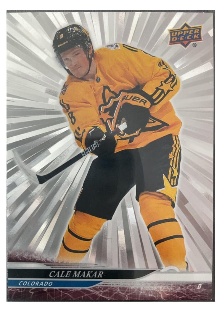 2024-25 Upper Deck Base Set Cale Makar #681 card