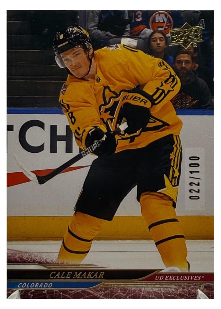 2024-25 Upper Deck Base Set Cale Makar #681 card