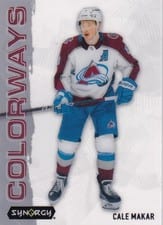2024-25 Upper Deck Synergy Colorways Cale Makar #L-81 card