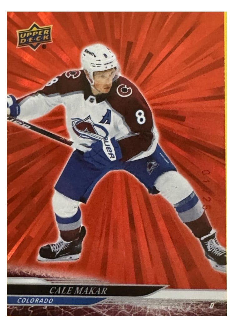 2024 Upper Deck Cale Makar #48 card